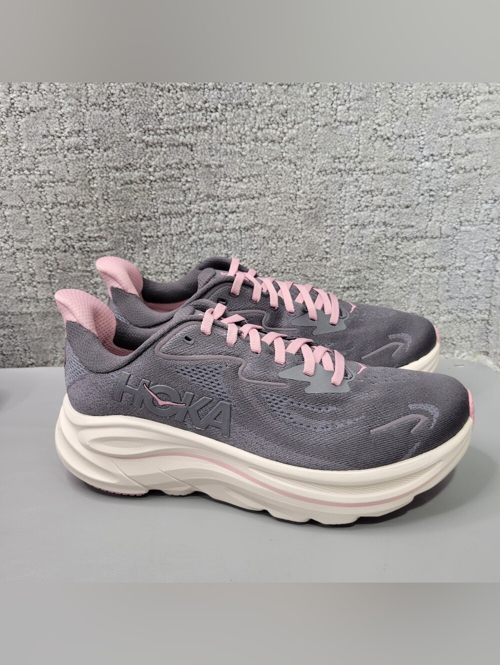 Hoka One One Clifton 10 Womens Size US 9B Athletic Running Sneakers - Picture 12 of 13